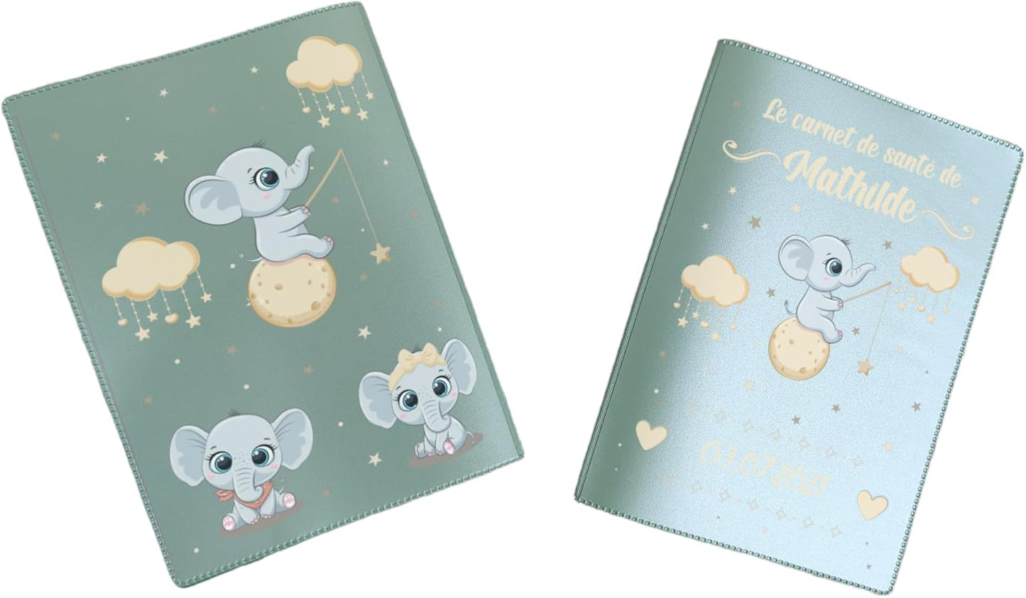 Marquage Unique - Couverture Carnet Santé - Personnalisée - Fabriquée en France – €26,99