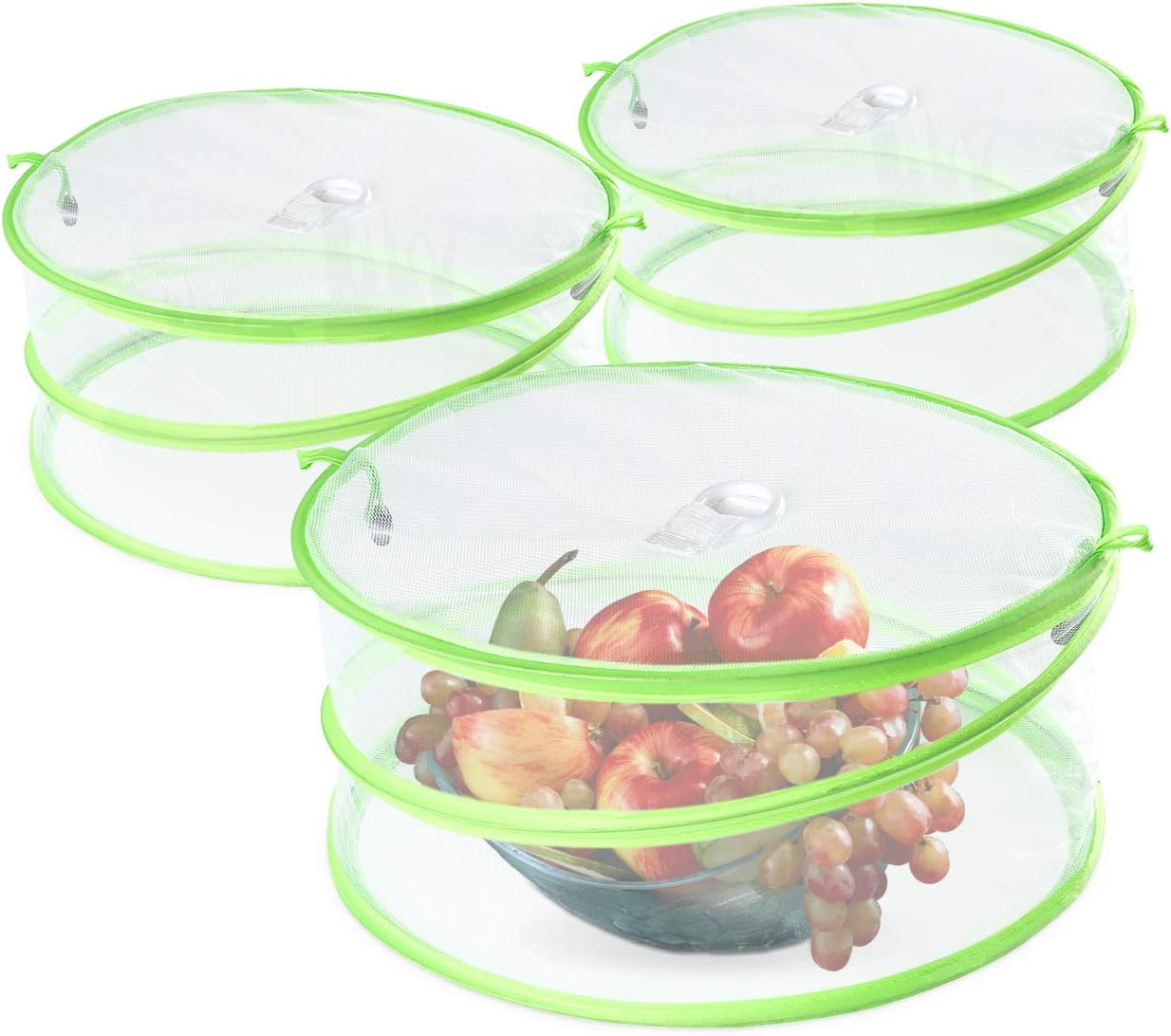 ilauke - Couvre-Aliments Pliable - Protection Complète - Facile à Ranger – €3,69