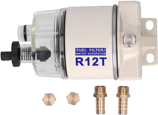 Aramox - Filtre à Carburant - Séparateur Eau-Carburant - 30GPH – €32,99