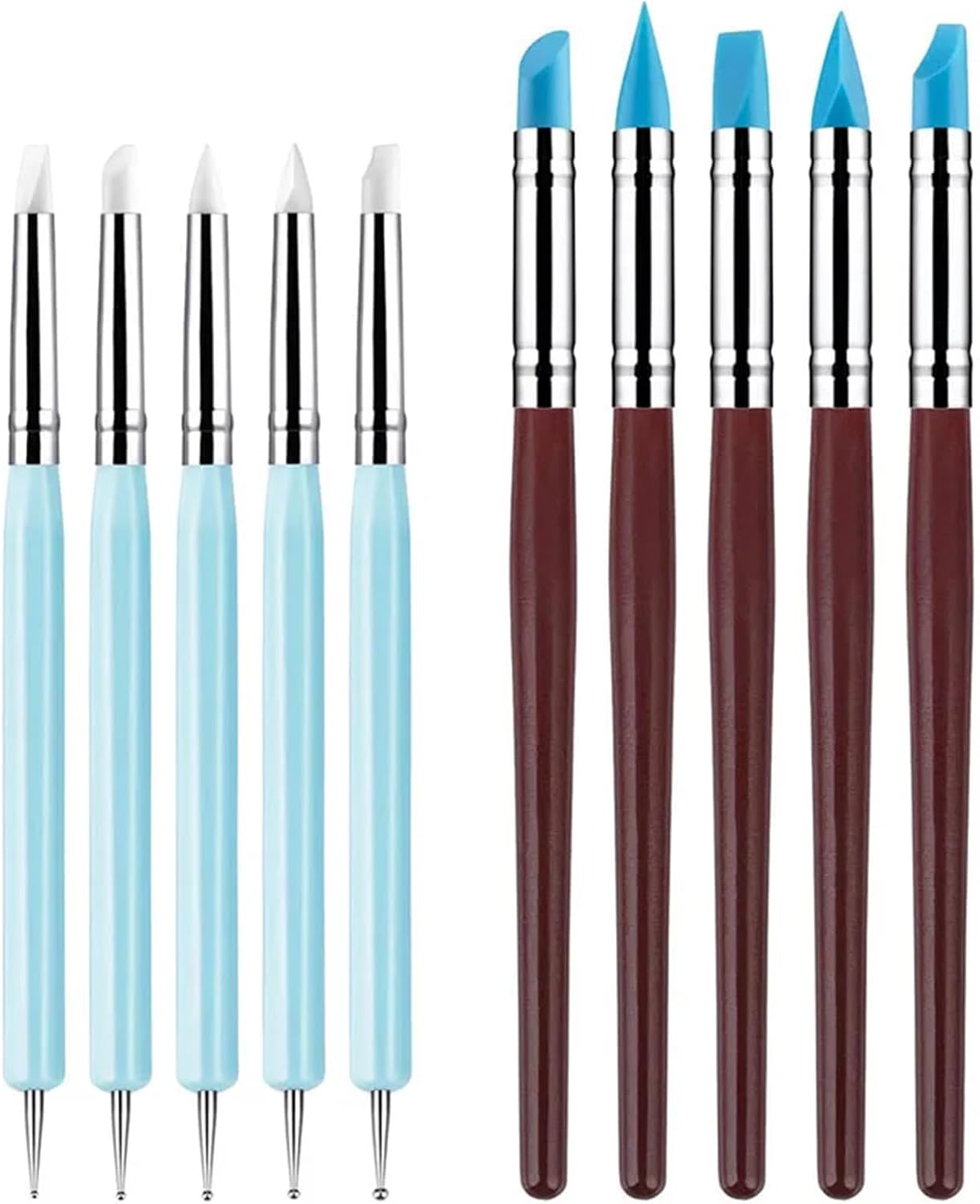Aestustheri - Outils de Sculpture en Silicone - Polyvalents - 10 Pièces – €2,46