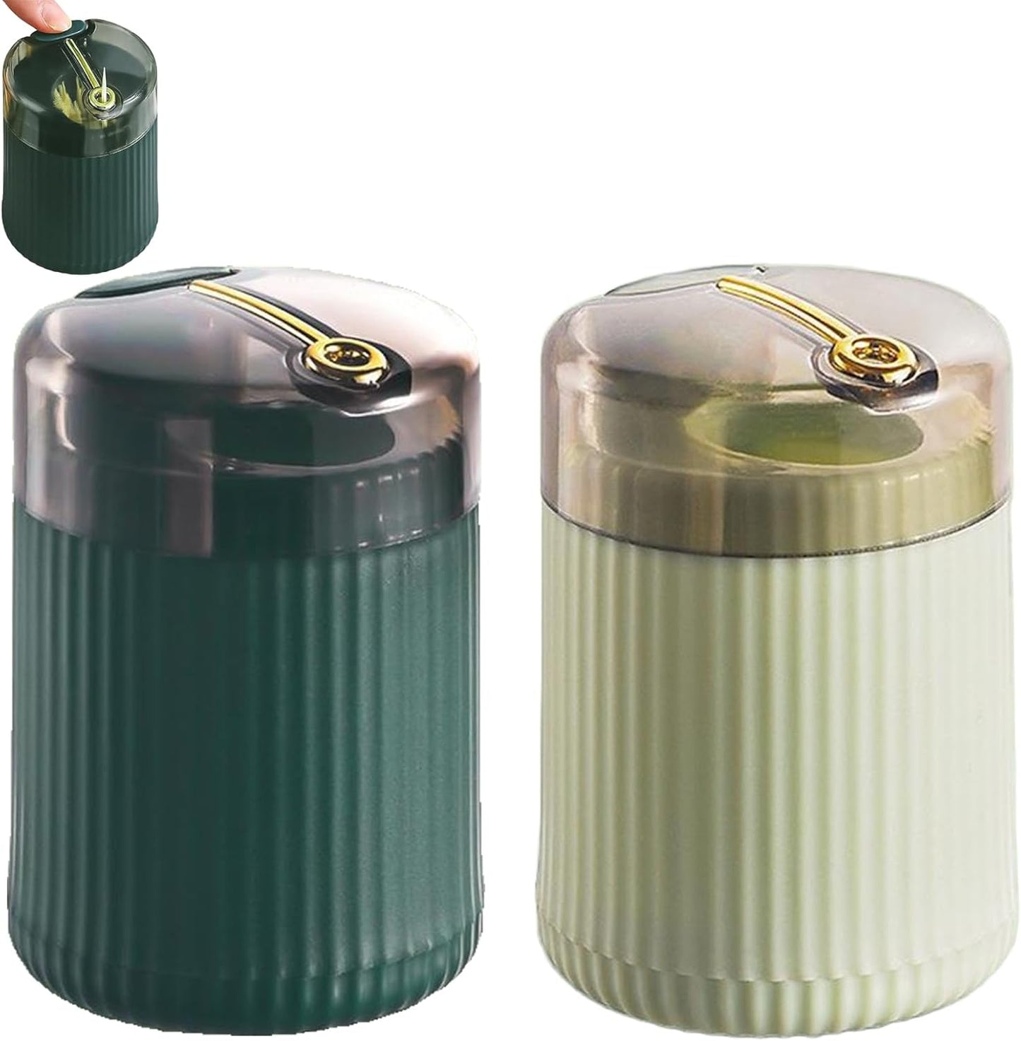 BAGUBDR - Set de Porte-Cure-Dents - Design Compact - Utilisation Quotidienne – €3,89