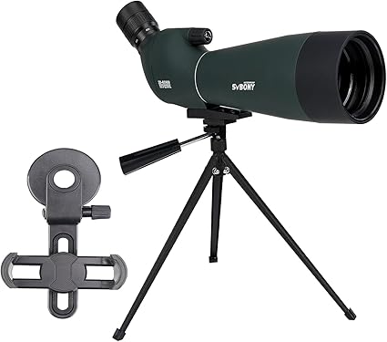 Longue-vue SVBONY SV28PLUS – 20-60x80mm – Rouge Bordeaux