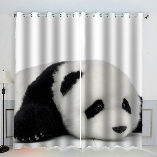 AKATIE - Rideaux Occultants - Imprimé Animal - Isolation Thermique – €26,99