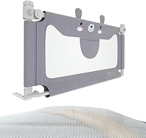 TANYEAR - Barrière de Lit - Design Rétractable - Tissu Respirant – €30,99