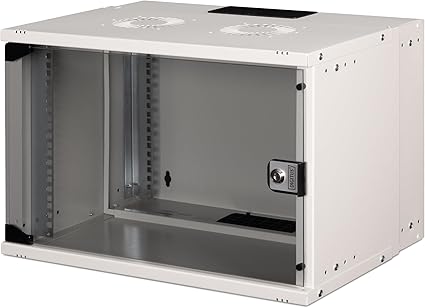 Rack pour ordinateur et serveur DIGITUS 19 Pouces – 7 UH – Porte vitrée