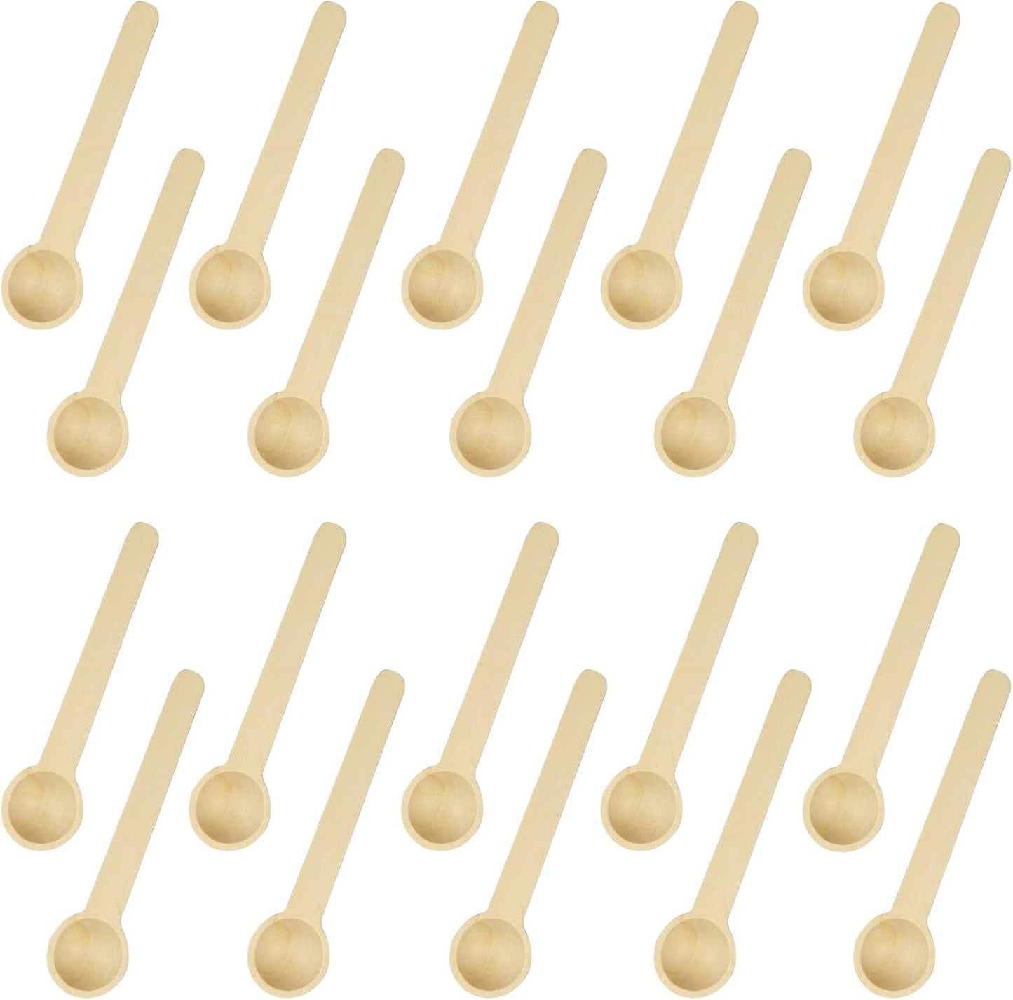 ZoZoMaiy - Cuillères en Bois - 50 Pièces - 10cm – €5,84