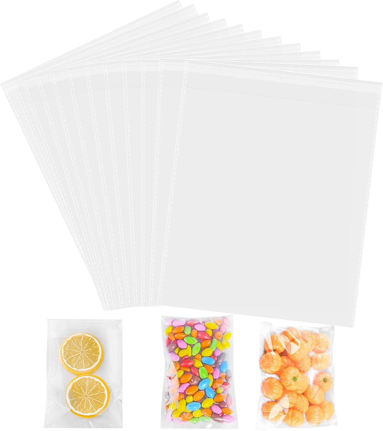 QIEERXI - Sacs Cellophane - Auto-adhésifs - 100 Pack – €2,59