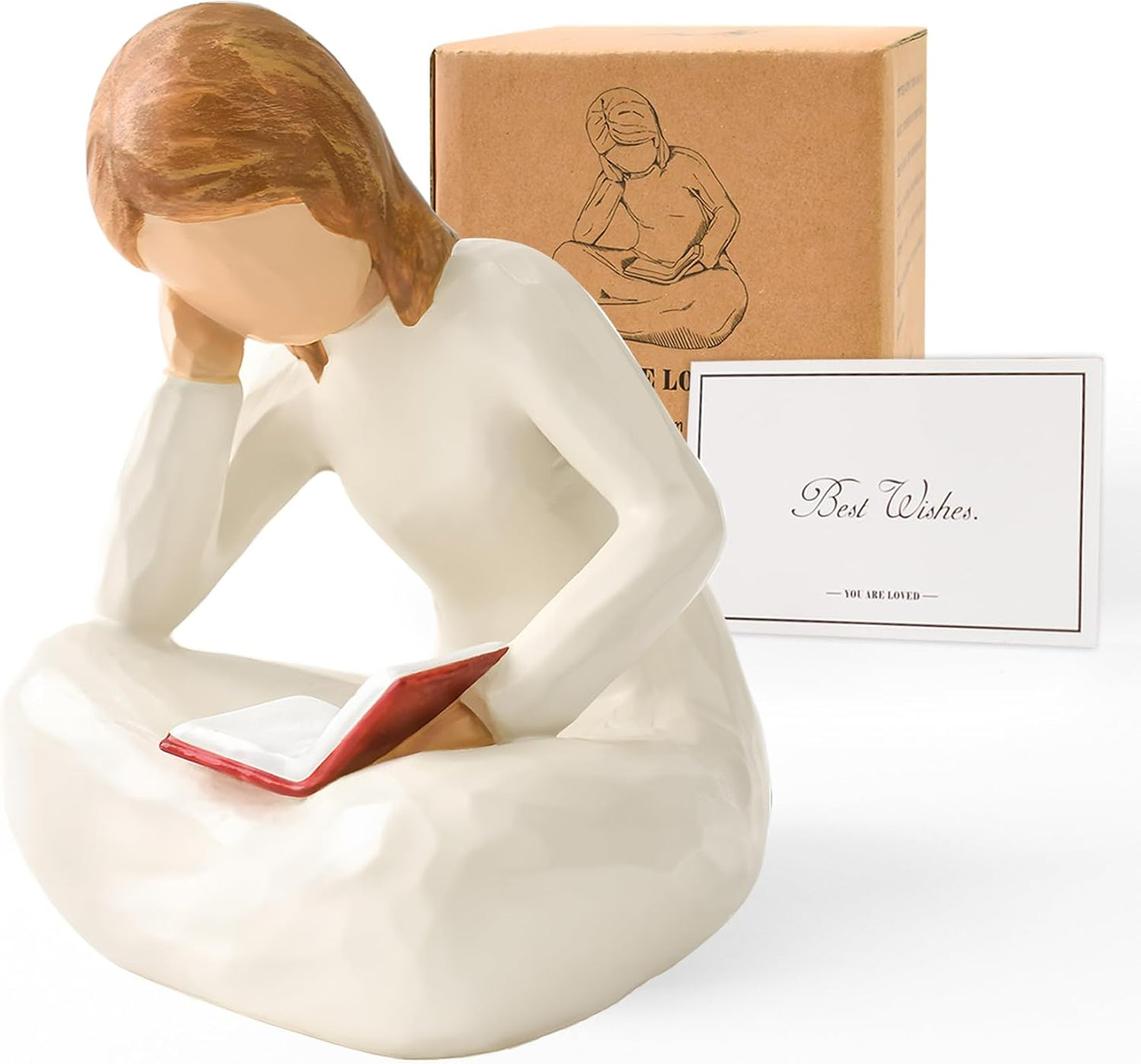 Cuayaes - Sculpture Femme - Symbolise Ouverture - Décoration Intellectuelle – €7,79