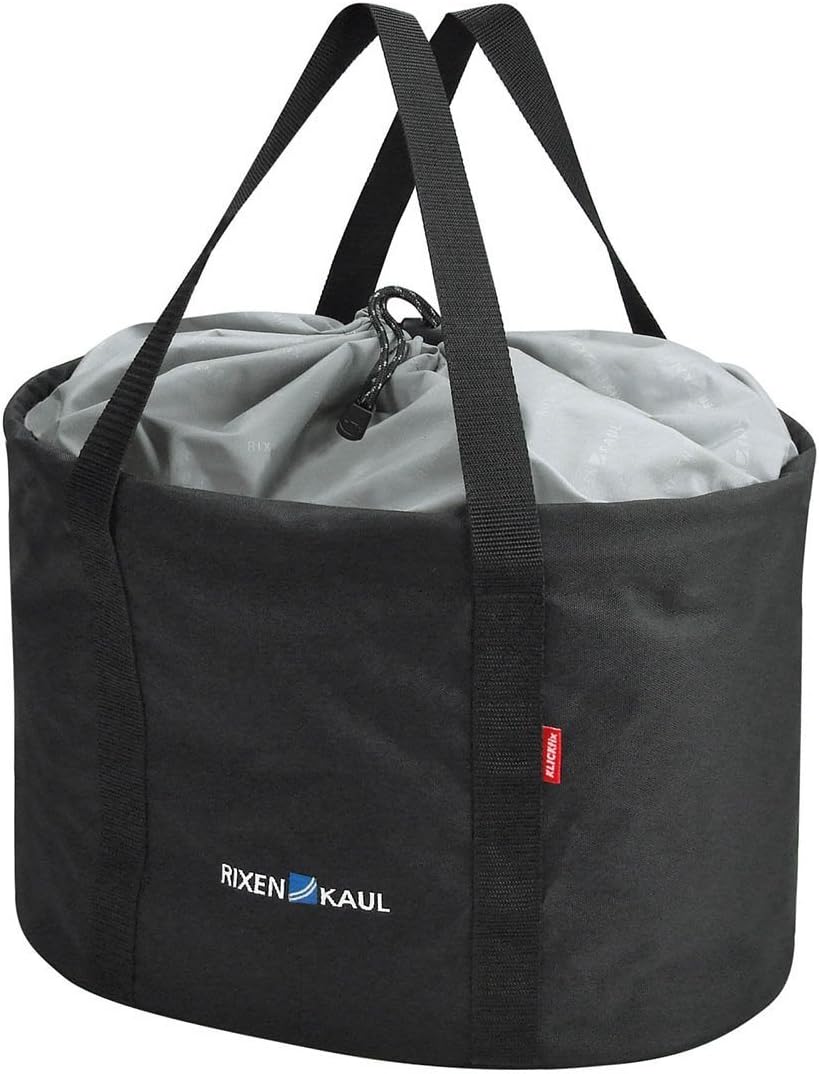 KlickFix - Panier Vélo - Cordon de Serrage - Noir – €24,99