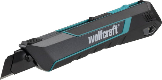 Wolfcraft - Couteau à Lame Segmentée - 18 mm - Ergonomique – €8,74