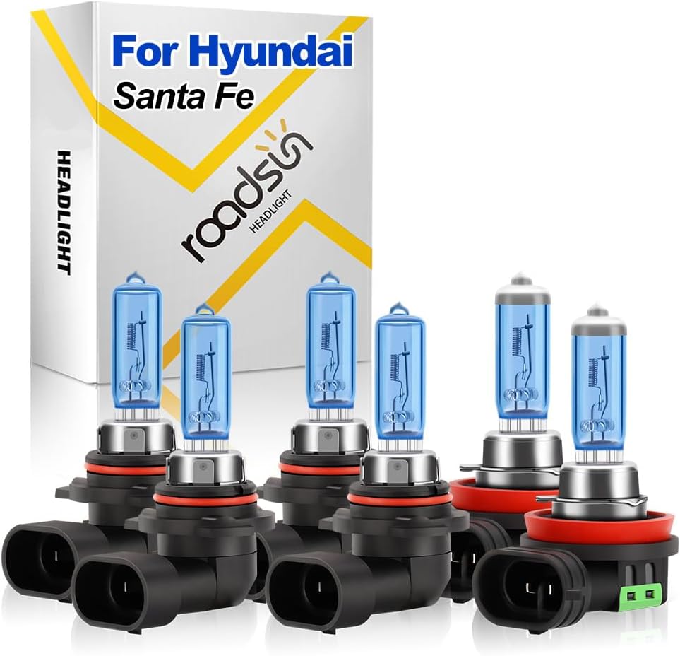 ROADSUN - Ampoule Halogène - Haute Luminosité - 6000K Blanc – €28,99