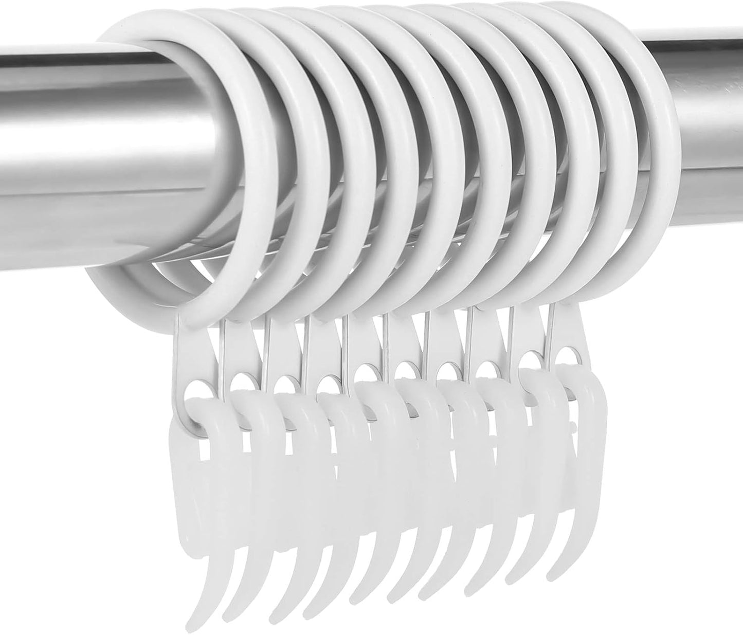 tonyg-p - Anneaux de Rideau Métal - 30mm Diamètre - 20 Pièces – €3,89