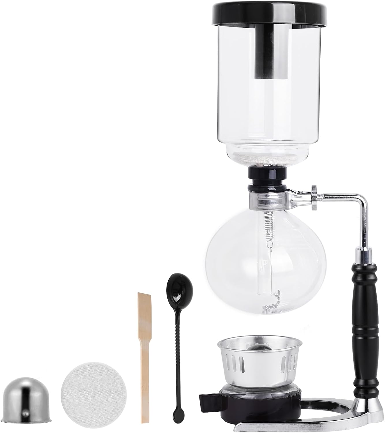 YUCHENGTECH - Cafetière Siphon - Verre Borosilicate - Base Compatible – €23,39