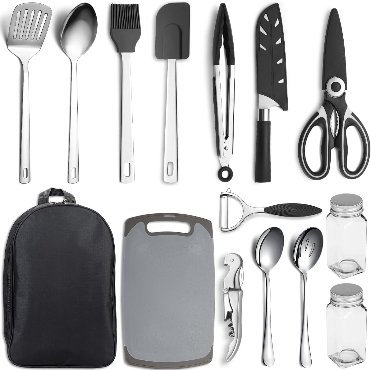 Kyraton - Kit de Cuisine Camping - Durable - Facile à Transporter – €25,99