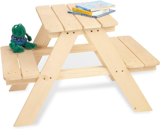 PINOLINO - Table Banc Enfant - Petit - Non Traité – €29,99