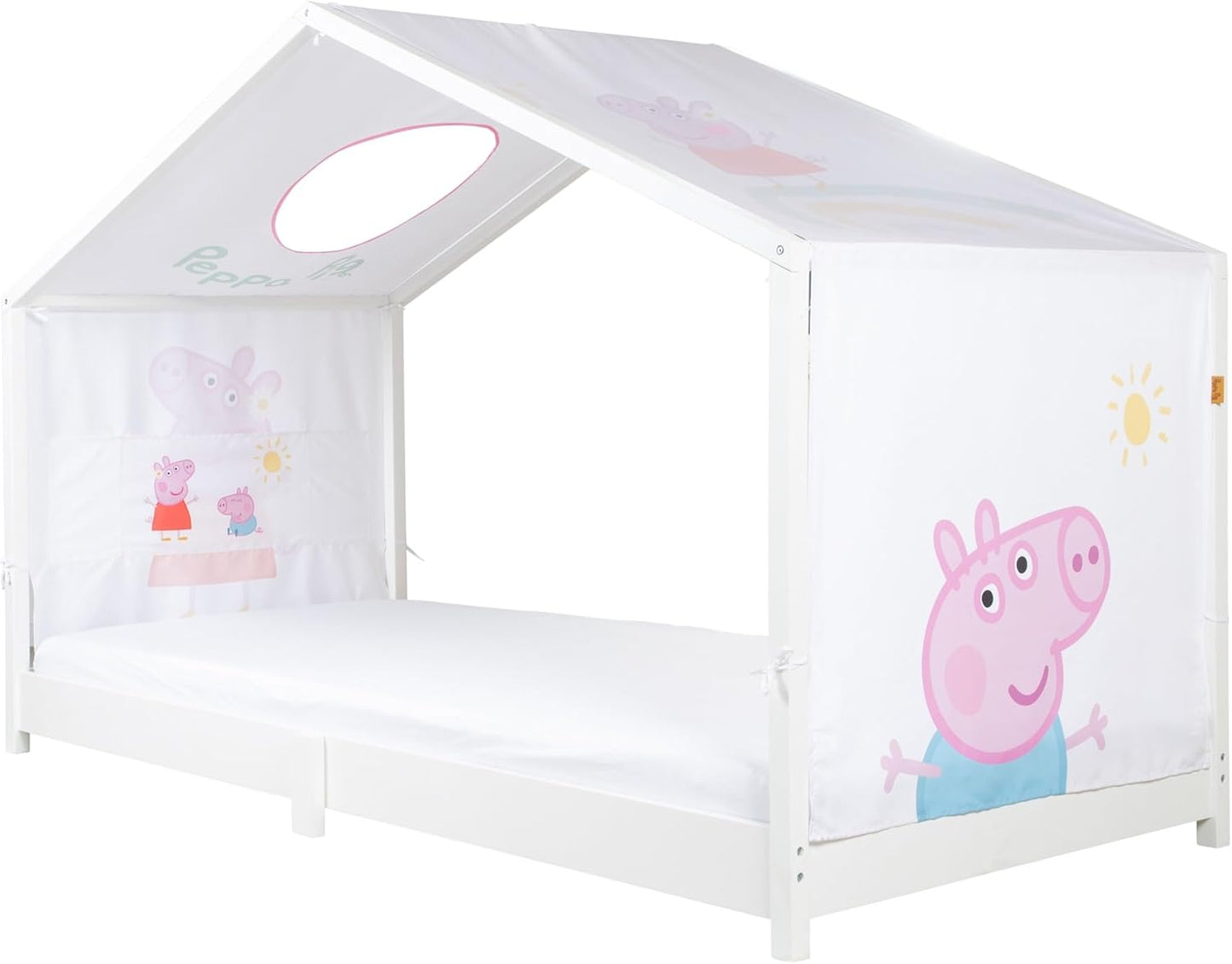 roba - Housse de Lit Montessori - Design Peppa Pig - Poches de Rangement – €38,99