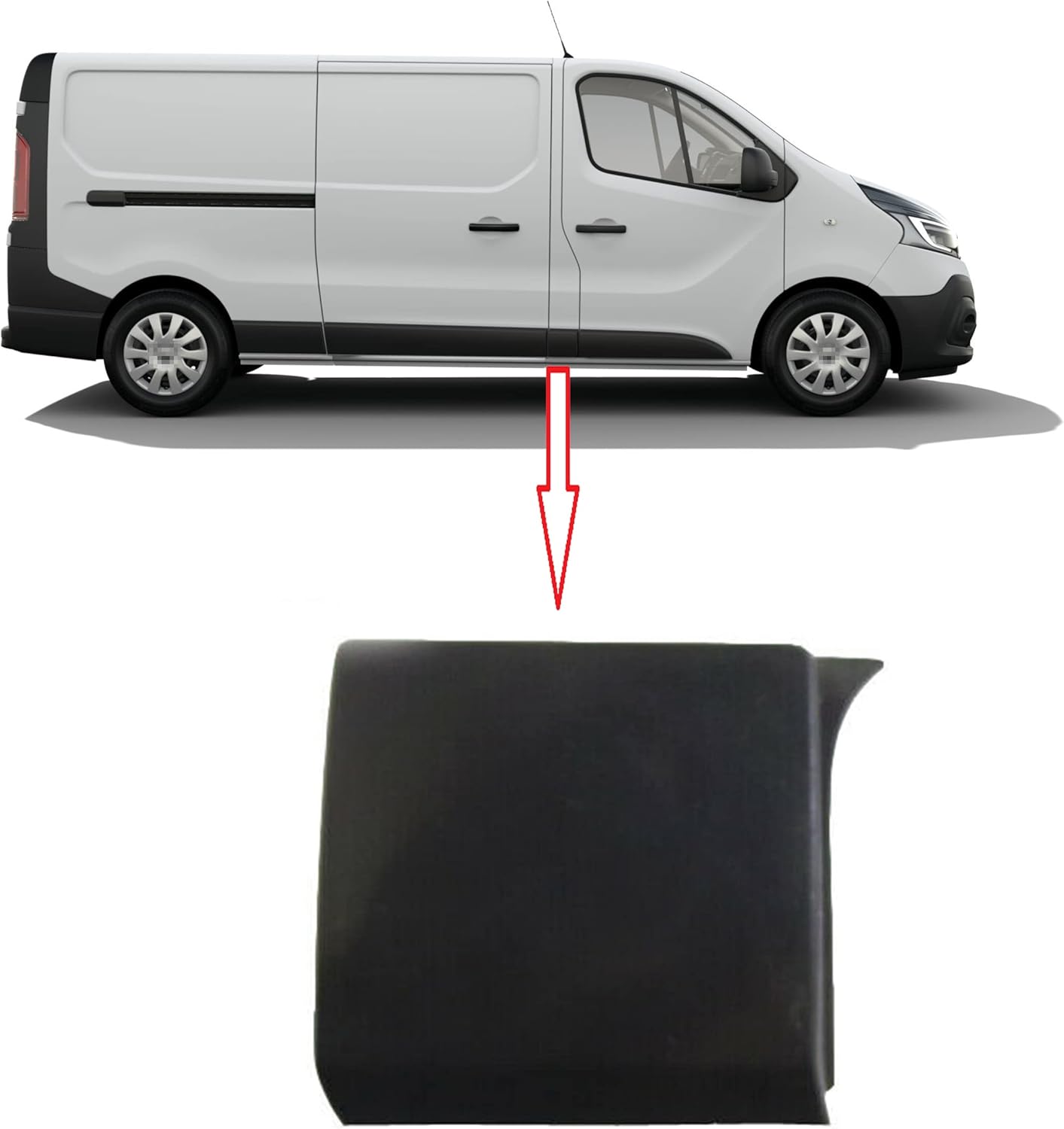 MKAREPART - Panneau de Protection - Compatible Trafic III - Installation Facile – €25,99