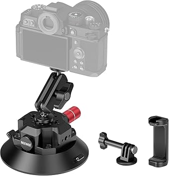 Support d'appareil photo NEEWER – Ventouse 11,4 cm – Bras Magique