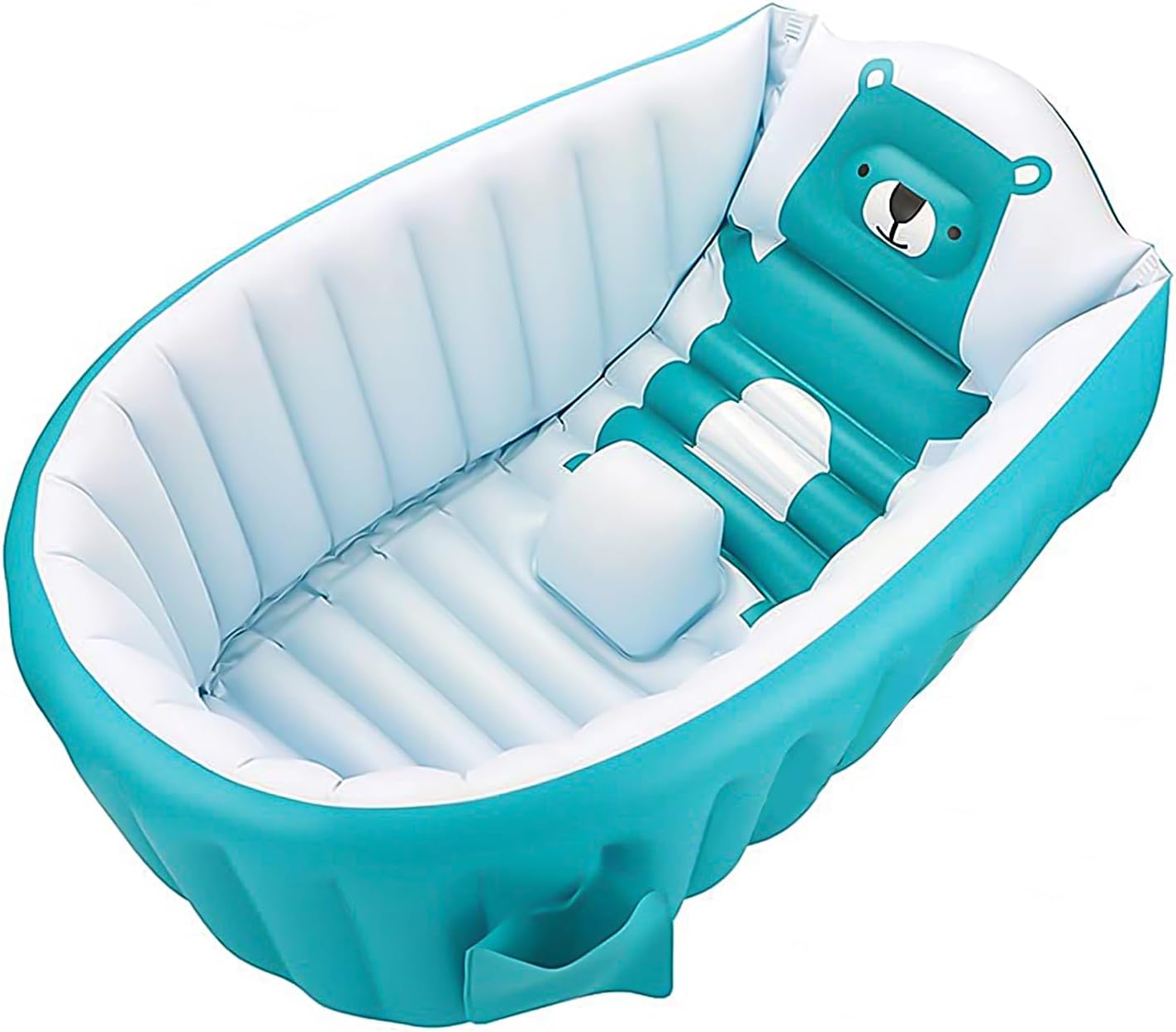 SANOTO - Baignoire Bébé - Antidérapante - Pliable Gonflable – €30,99