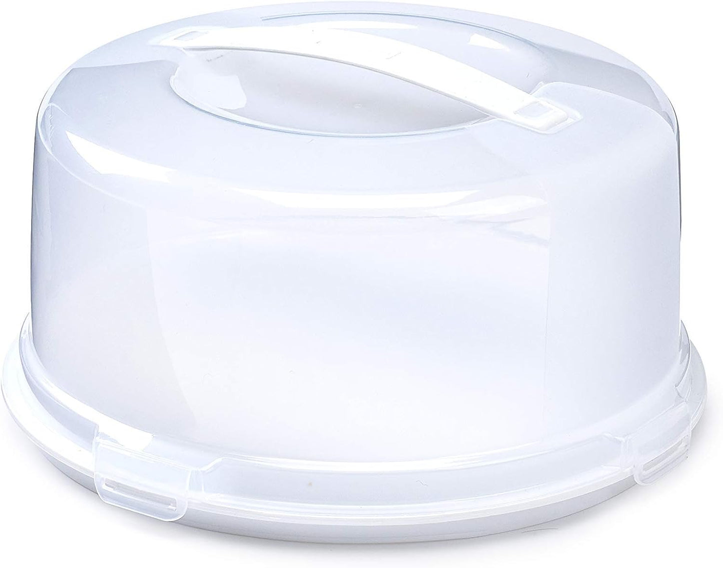 Whitefurze - Boîte à Gâteau Ronde - Clips Verrouillables - Poignée Ergonomique – €5,19