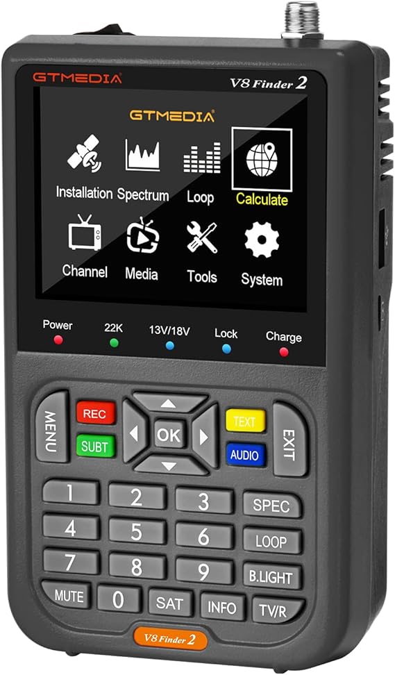 Pointeur satellite GTMEDIA V8 Finder2 – Écran HD 3,5" – H.264