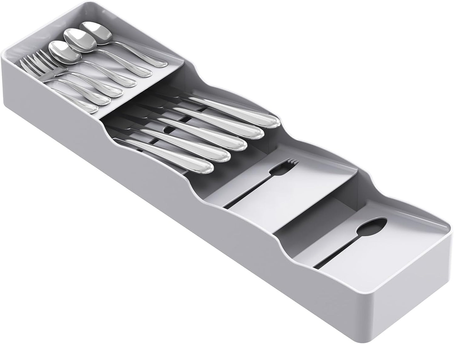 Lifewit - Organisateur de Couverts - Économie d'Espace - Rangement Efficace – €6,49
