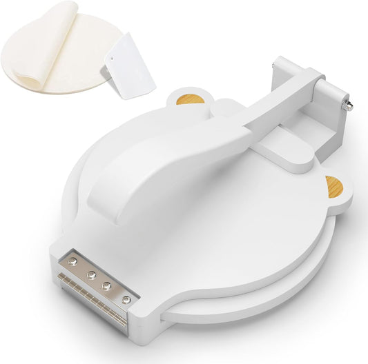 Xadgve - Presse à Tortillas - Bambou & Acier Inoxydable - 10 Pouces – €16,89