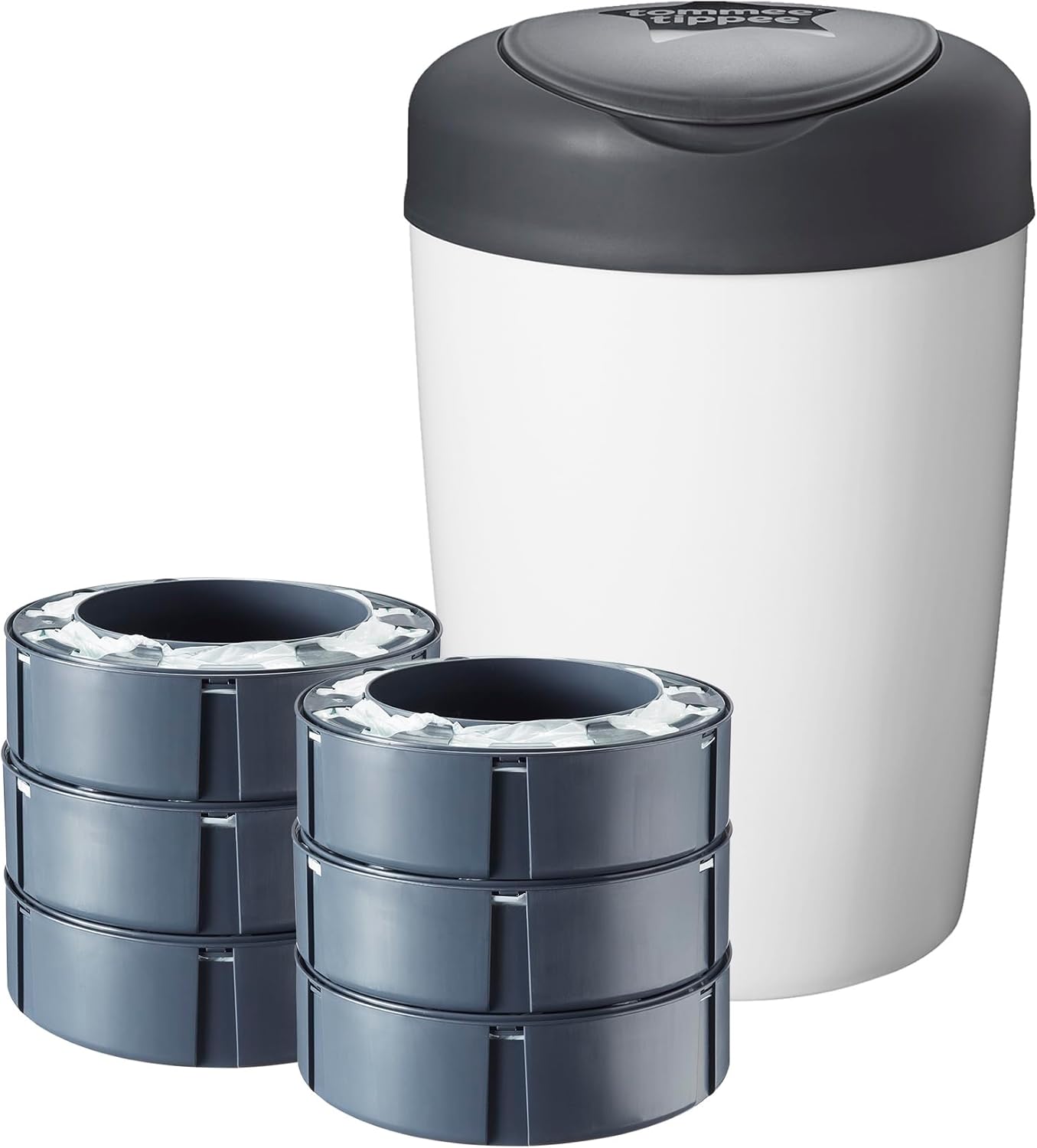 Tommee Tippee - Pack de Démarrage - Protection Odeur - 1 Plateau + 6 Recharges – €33,99