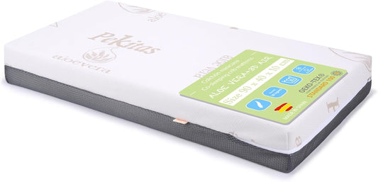PEKITAS - Matelas Berceau - Épaisseur Supplémentaire - Couvre Réversible – €34,99