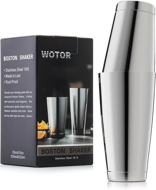 WOTOR - Shaker Boston - Construction Deux Pièces - Étanche – €8,31