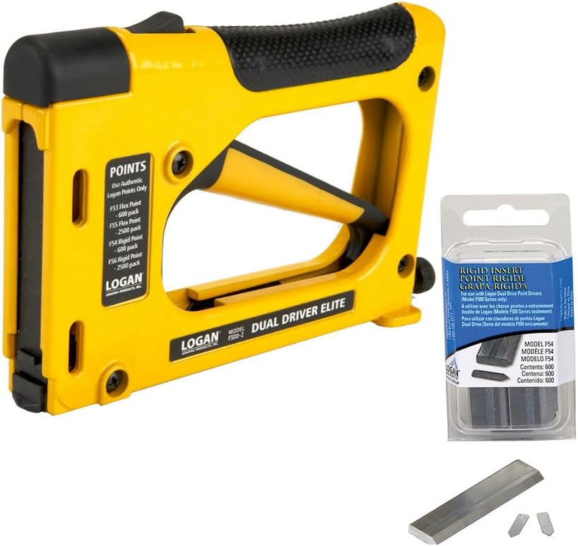 Logan Graphics - Outil de Framing - Dual Point Driver Elite - Pack 600 Points Rigides – €53,03
