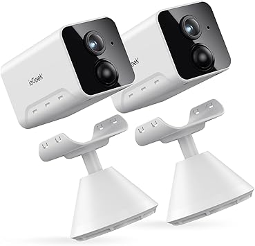 Caméra Surveillance WiFi Intérieure Sans Fil 1080P Vision Nocturne AI