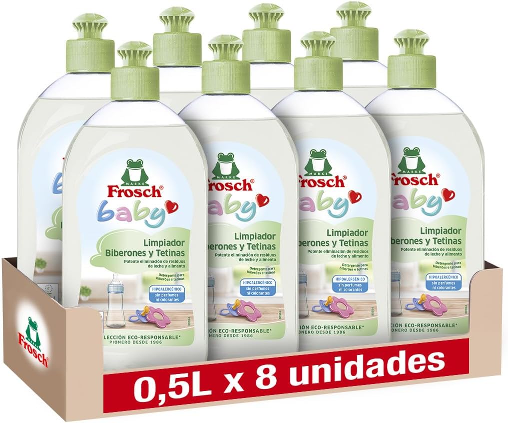 Frosch - Nettoyant Biberons Bébé - Écologique - Hypoallergénique – €29,99