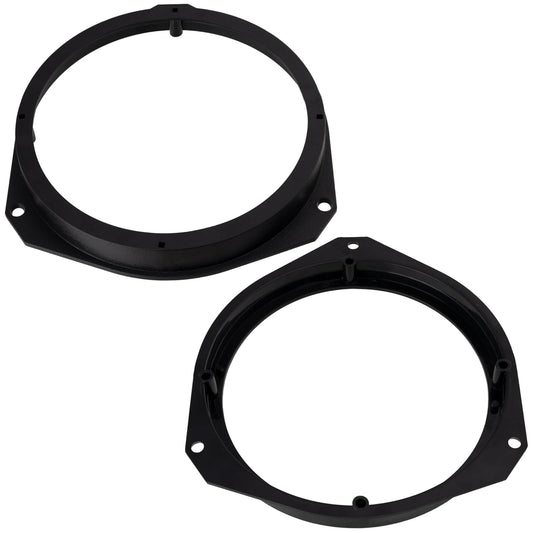 Adaptateurs haut-parleurs voiture Ø165 mm plastique montage portière