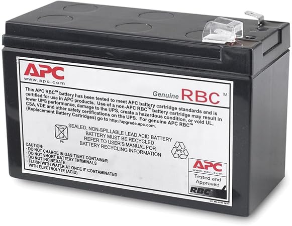 Piles de remplacement pour onduleur APC APCRBC110 – Compatible BR550GI