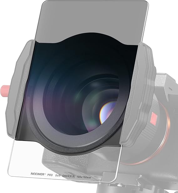 Filtre de couleur gradué NEEWER ND8 – 100x150mm – Verre HD