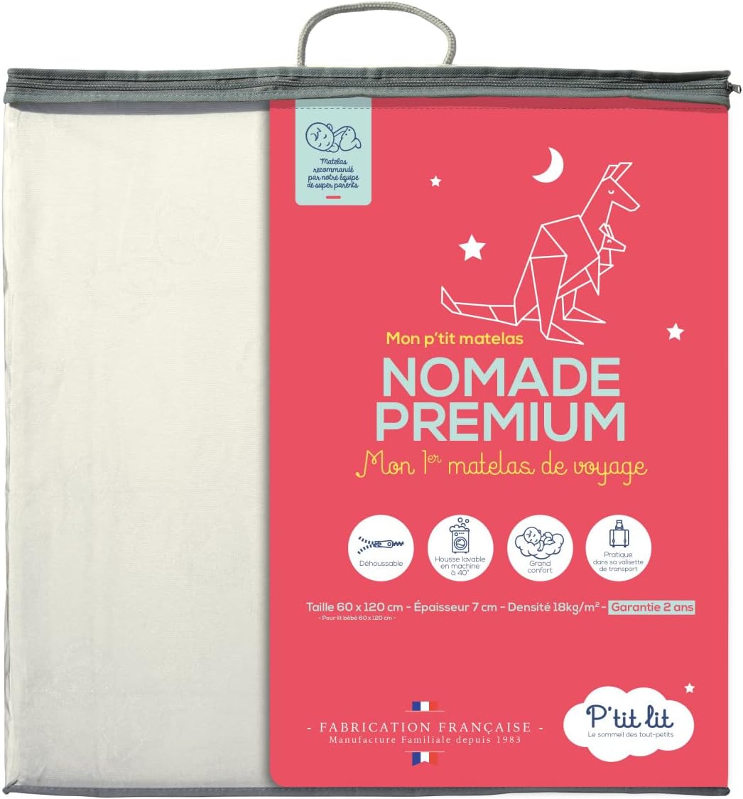 P'TIT LIT - Matelas de Voyage Bébé - Ultra Confort - Pliable – €34,99