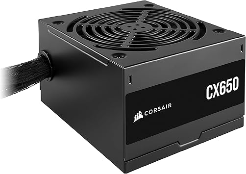 Alimentation Corsair CX650 – 650W – Certifiée 80 Plus Bronze