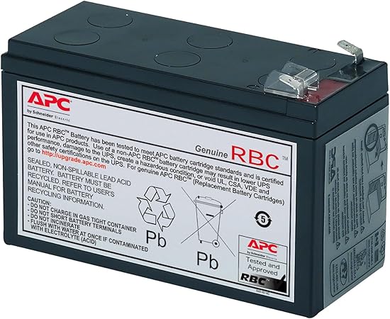 Piles de remplacement pour onduleur APC RBC17 – BE700G-FR, BK650EI