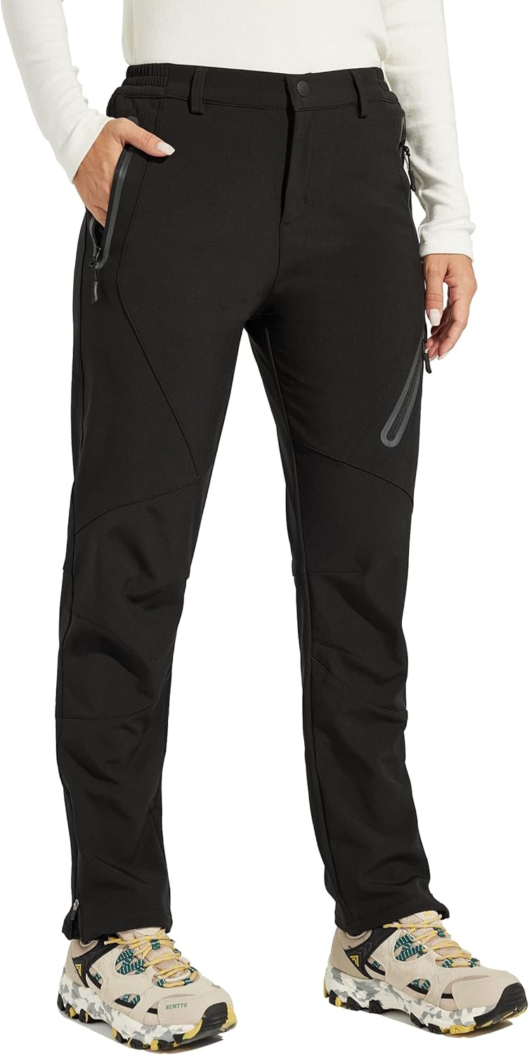 Willit - Pantalon de Ski Femme - Imperméable - Doublé Polaire – €28,99