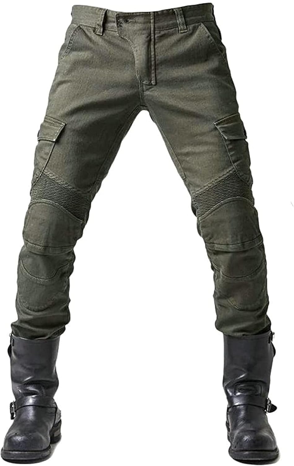 sigaer - Pantalon de Protection Homme - Denim Résistant - Protège-Hanches et Genoux – €43,99