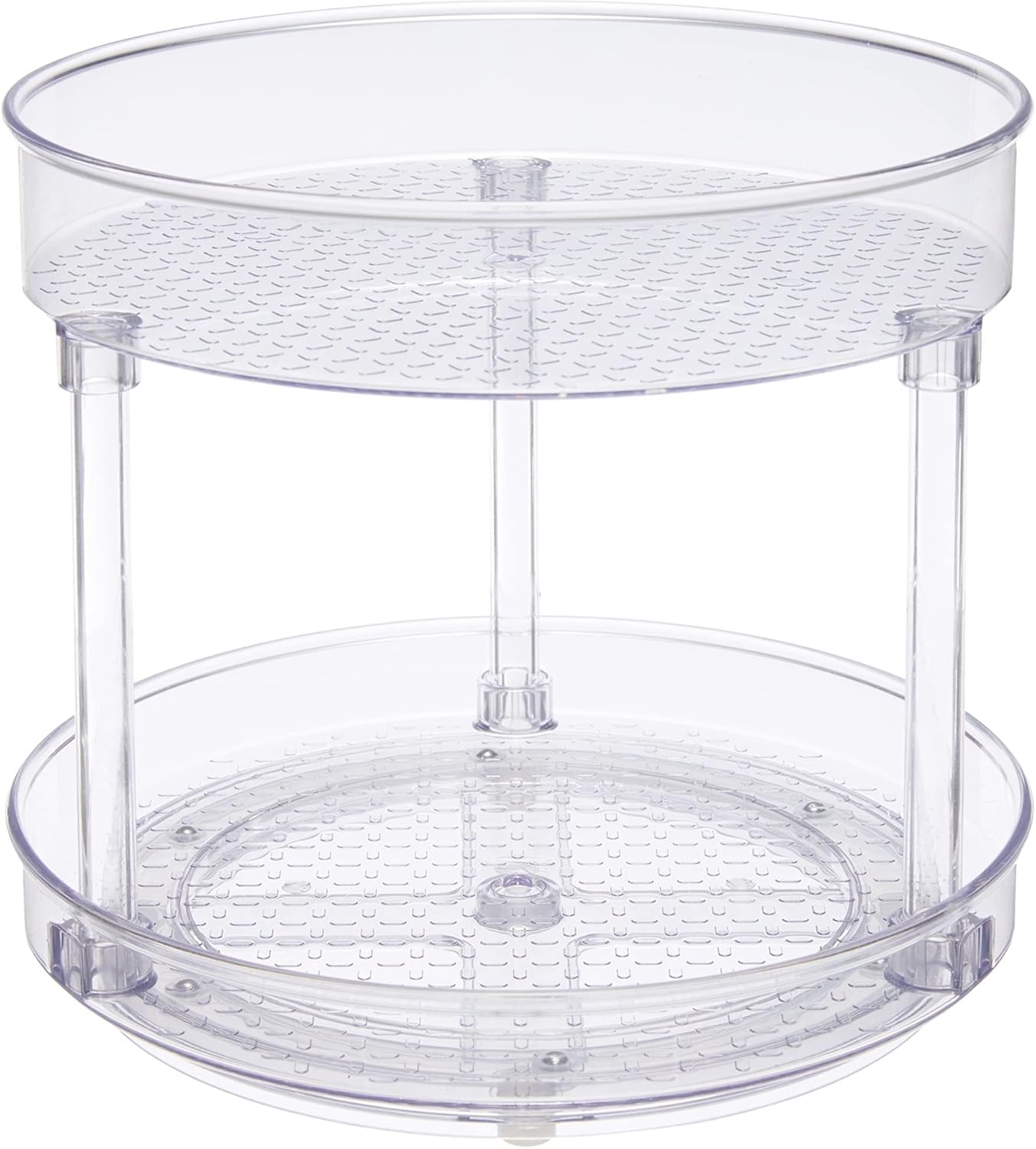 Amazon Basics - Organisateur Tournant - 2 Niveaux - Design Transparent – €7,77