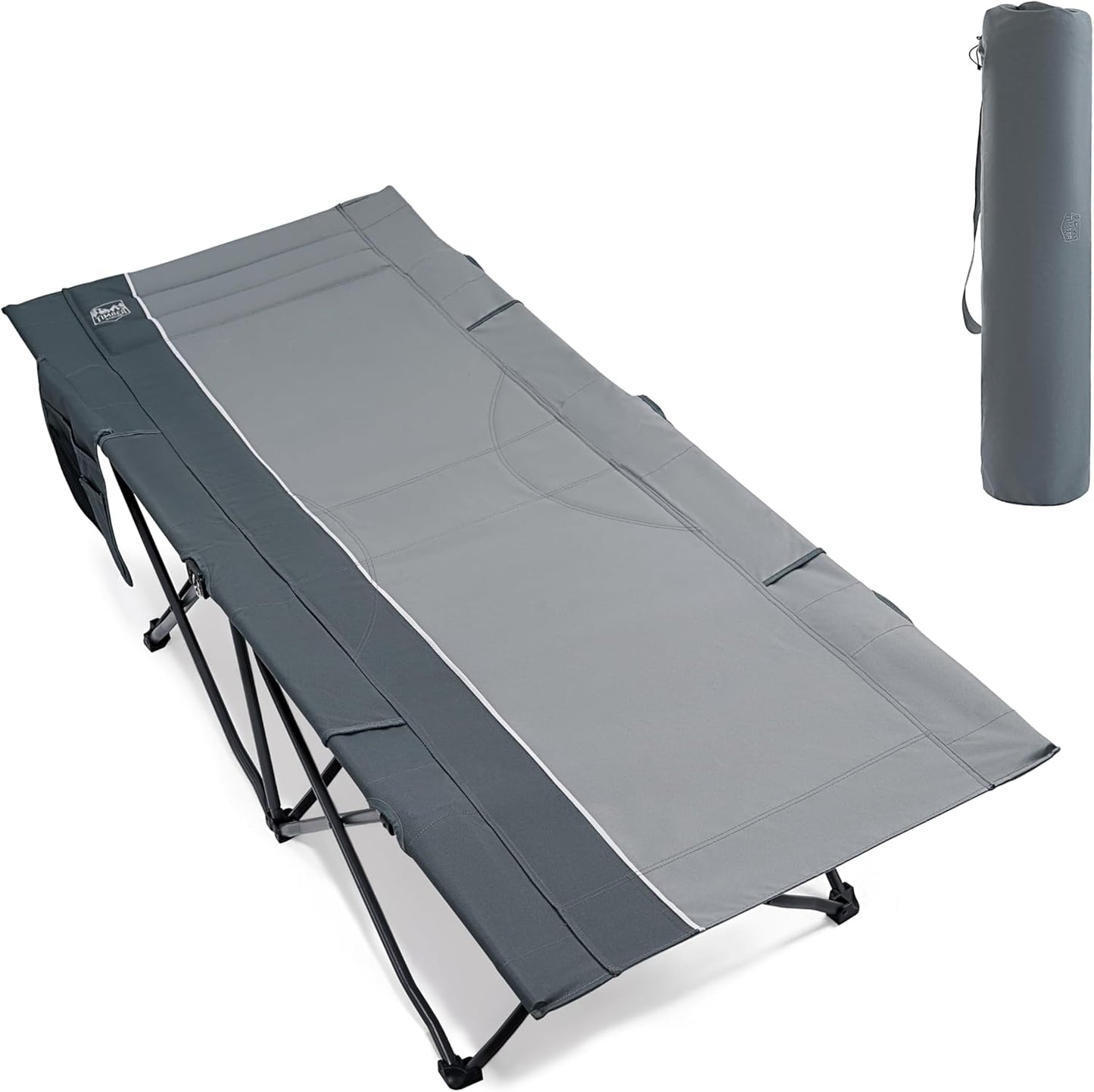 TIMBER RIDGE - Lit de Camping - Pliable - 150kg Capacité – €33,99