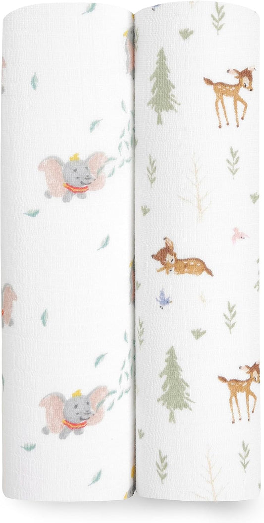 aden + anais - Couverture Emmaillotage - Coton Mousseline - Lavable en Machine – €42,99