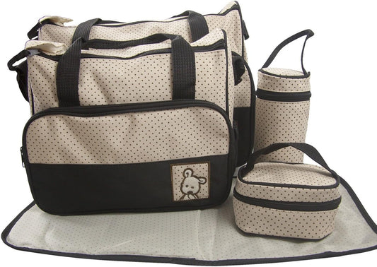 Adoraland - Sac à Langer 5 Pièces - Grand Sac - Tapis à Langer – €30,99