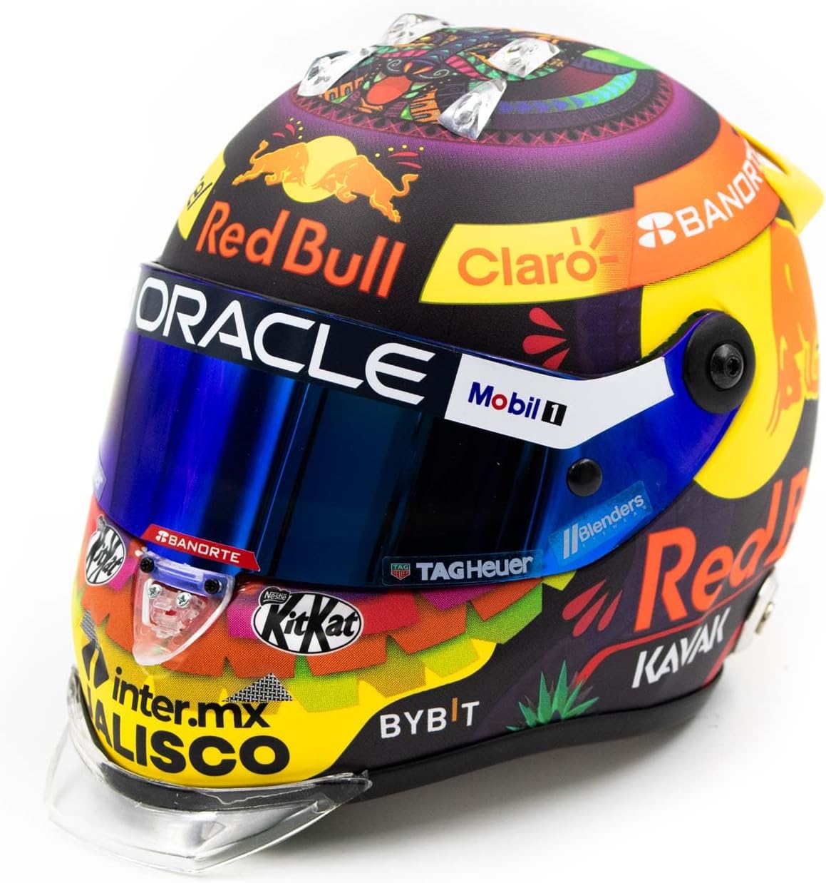 MBA Sport - Casque Miniature - Échelle 1:2 - GP Mexique 2023 – €32,99