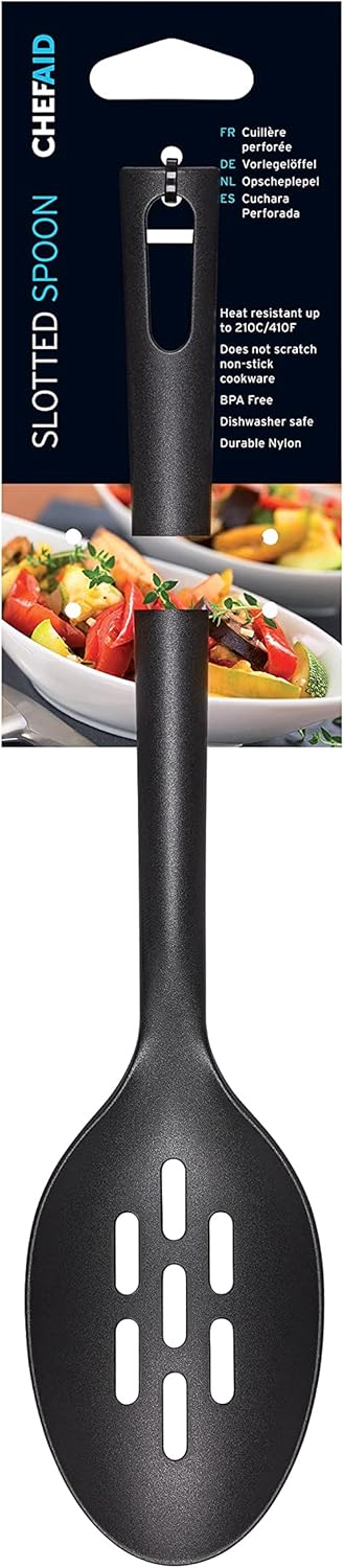Chef Aid - Cuillère à Servir Fendue - Nylon Sans BPA - Résistant à 210°C – €2,59