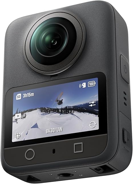 Caméras embarquées DJI Osmo 360 – Vidéo 8K – Photo 120 MP