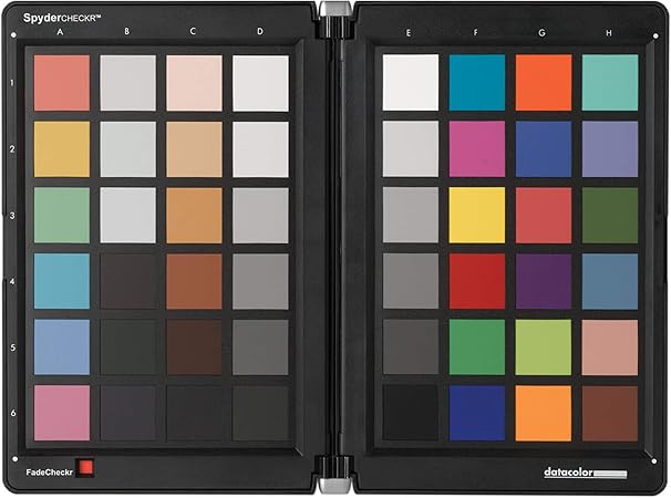 Graphique d'étalonnage couleur Datacolor SpyderCheckr – 48 patchs