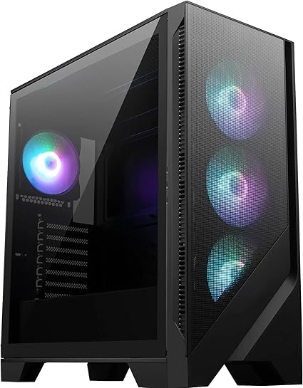 Boîtier PC MSI MAG Forge 320R – Airflow Optimisé, ARGB